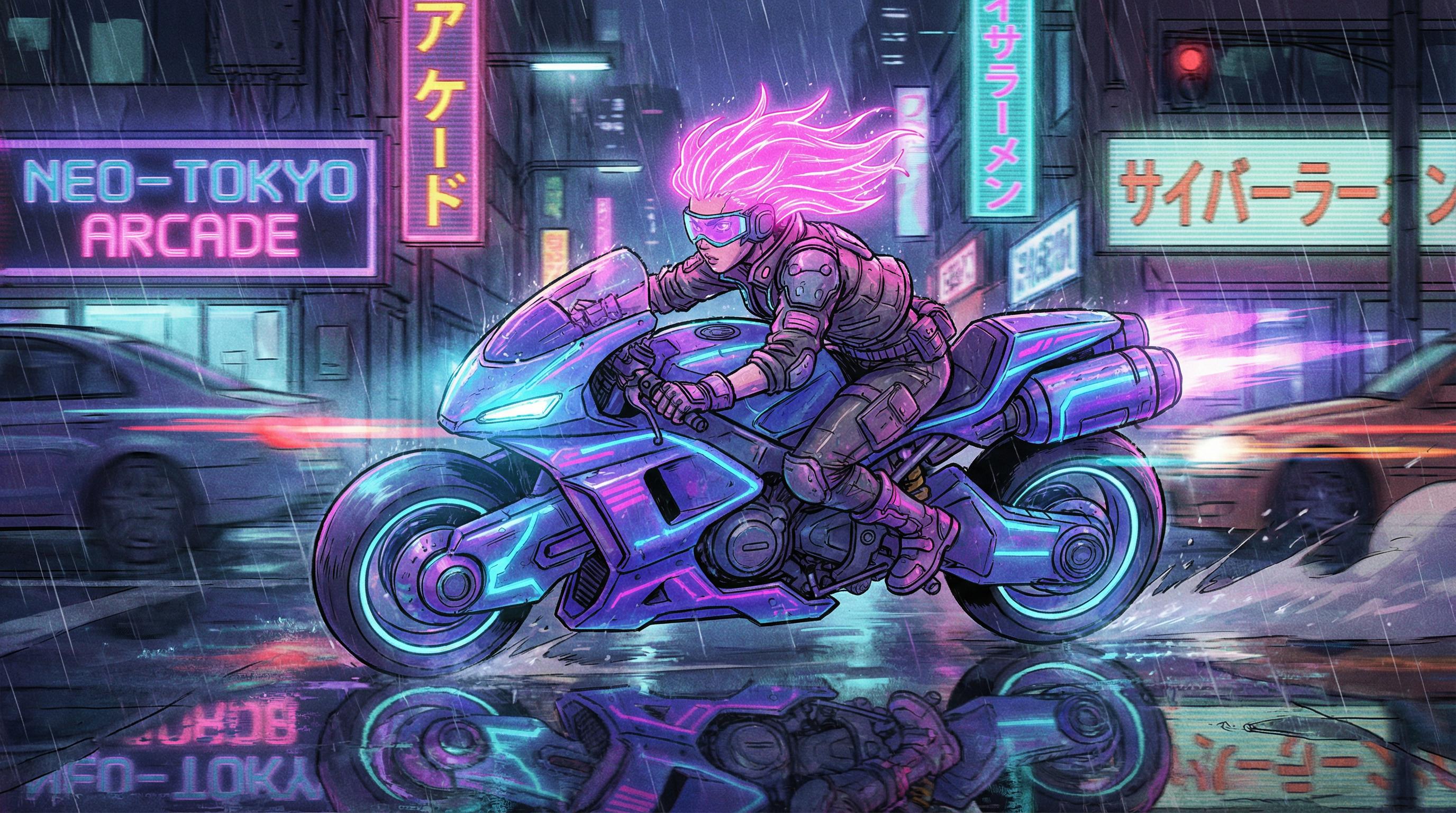 香蕉视频-霓虹骑士
